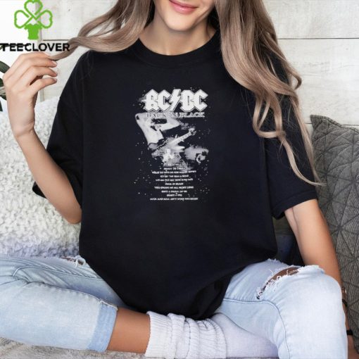 Acdc Back In Black Pwr Up Tour 2024 shirt
