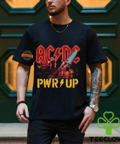 Acdc Band Comfort Colors Shirt Ac Dc Rock Music Pwr Up Classic Shirt