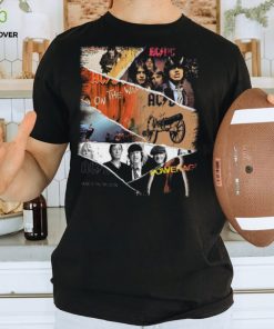 Acdc On The Wal Act Back In Black Owerage Shirt