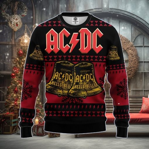 Acdc Red Ugly Christmas Sweater Amazing Gift Men And Women Christmas Gift