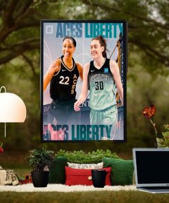 Aces Vs Liberty Superteam Showdown In Brooklyn Home Decor Poster Canvas