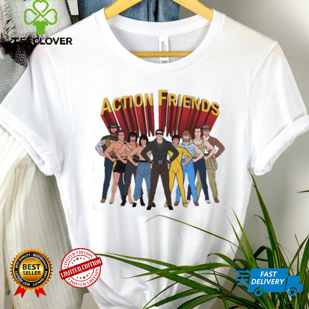Action Friends Bruce Lee Shirt Action Friends Bruce Lee Shirt