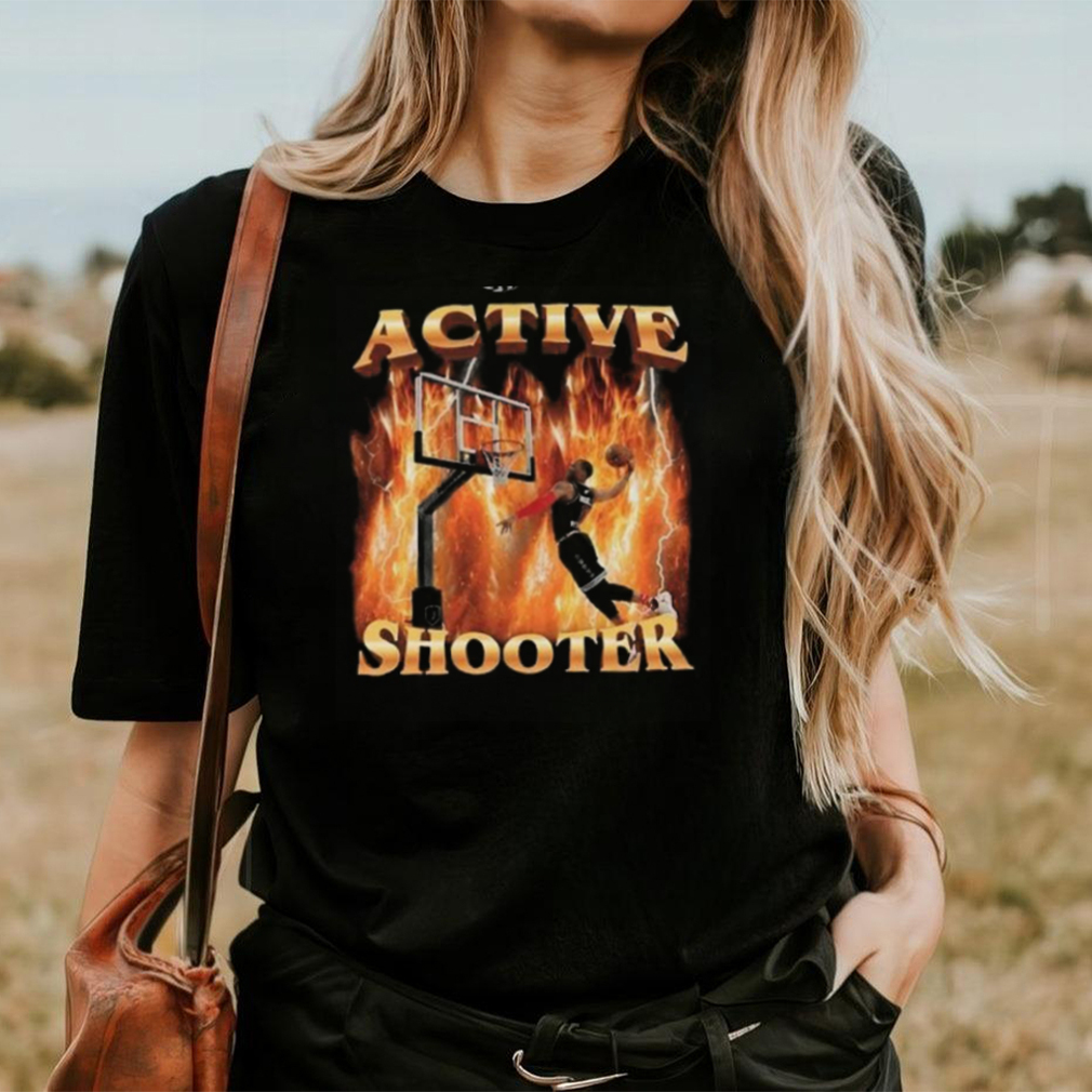 Active Shooter Basketball Adult Unisex T Shirt Active Shooter Basketball Adult Unisex T Shirt