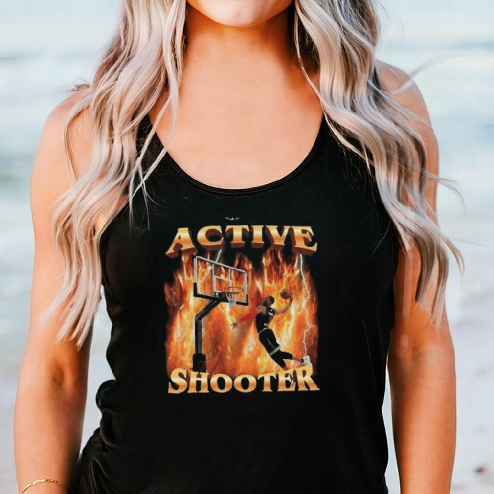 Active Shooter Basketball Adult Unisex T Shirt Active Shooter Basketball Adult Unisex T Shirt