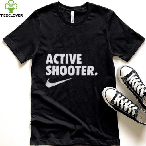 Active Shooter Nike shirt