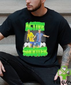 Active Shooter Soccer Neymar and Zlatan Ibrahimovi hoodie, sweater, longsleeve, shirt v-neck, t-shirt t hoodie, sweater, longsleeve, shirt v-neck, t-shirt