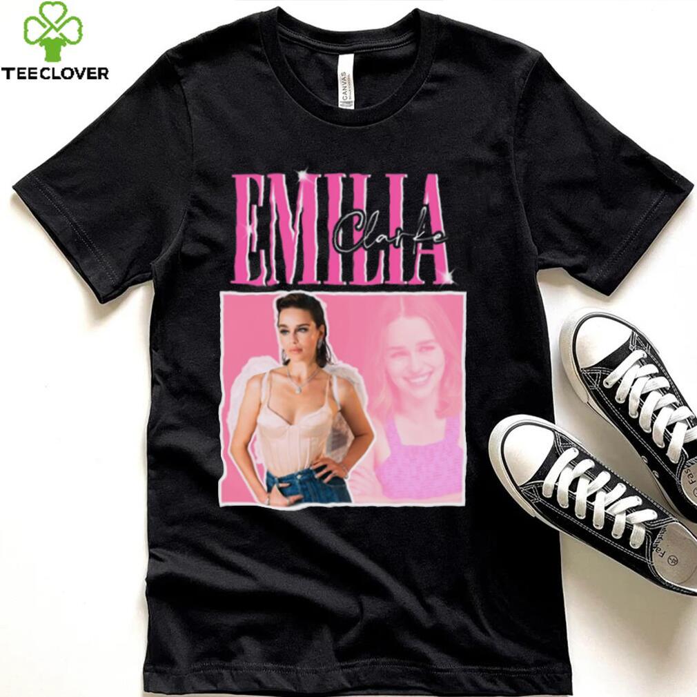 Actress Emilia Clarke shirt Actress Emilia Clarke shirt