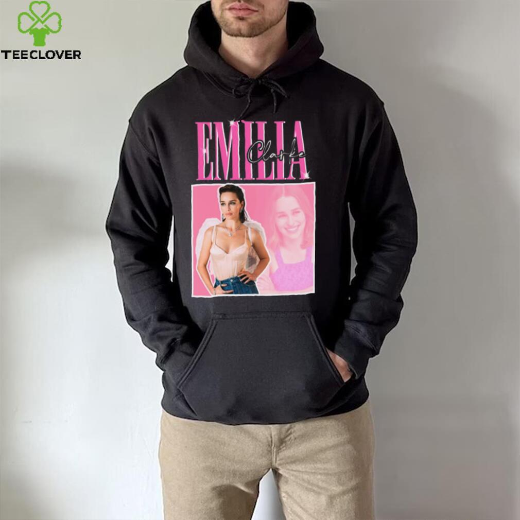 Actress Emilia Clarke shirt Actress Emilia Clarke shirt