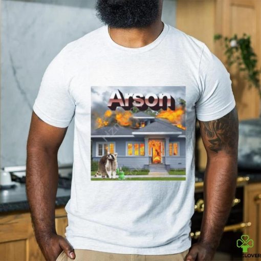 Actual Memes Raccoon Arson New Shirt Actualmemes shirt