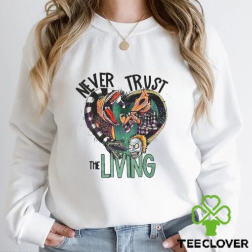 Adam And Barbara Never Trust The Living 2023 T Shirt