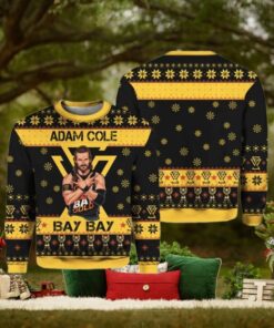 Adam Cole Bay Bay Adam Cole Ugly Christmas Sweater Gift For Holiday
