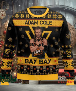 Adam Cole Bay Bay Adam Cole Ugly Christmas Sweater