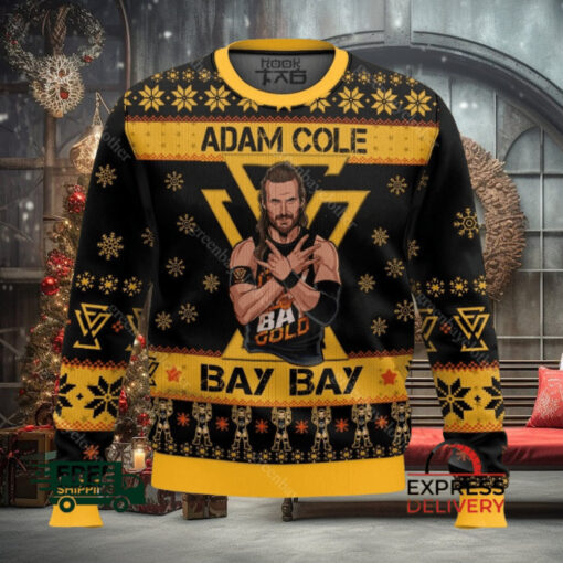 Adam Cole Bay Bay Adam Cole Ugly Christmas Sweater