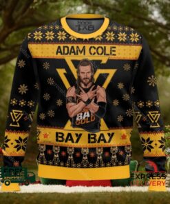 Adam Cole Bay Bay Adam Cole Ugly Christmas Sweater