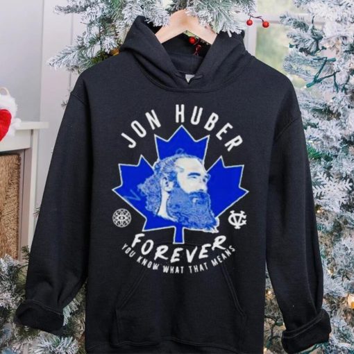 Adam Cole Wearing Jon Huber Forever You Know What That Means Shirt