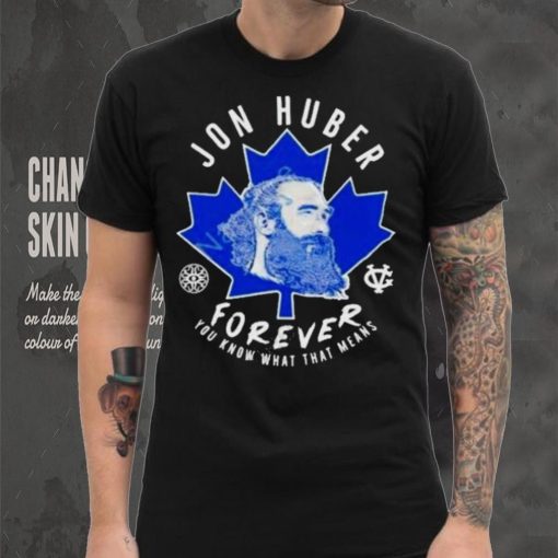 Adam Cole Wearing Jon Huber Forever You Know What That Means Shirt