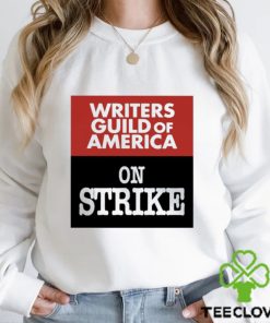 Adam Conover Writers Guild Of America On Strike Shirt 1 Adam Conover Writers Guild Of America On Strike Shirt