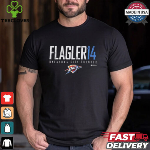 Adam Flagler 14 Oklahoma City Thunder Elite t shirt