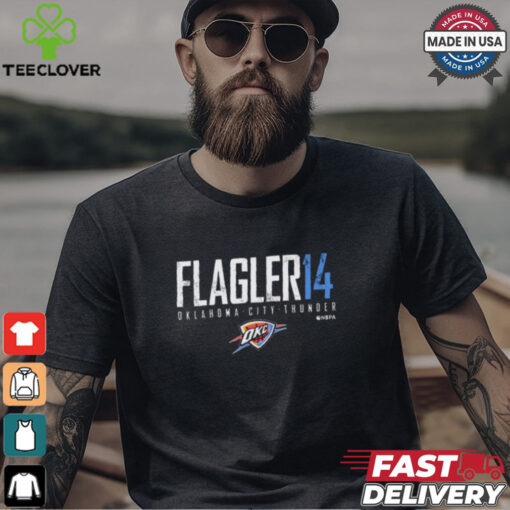 Adam Flagler 14 Oklahoma City Thunder Elite t shirt