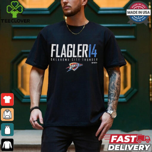 Adam Flagler 14 Oklahoma City Thunder Elite t shirt
