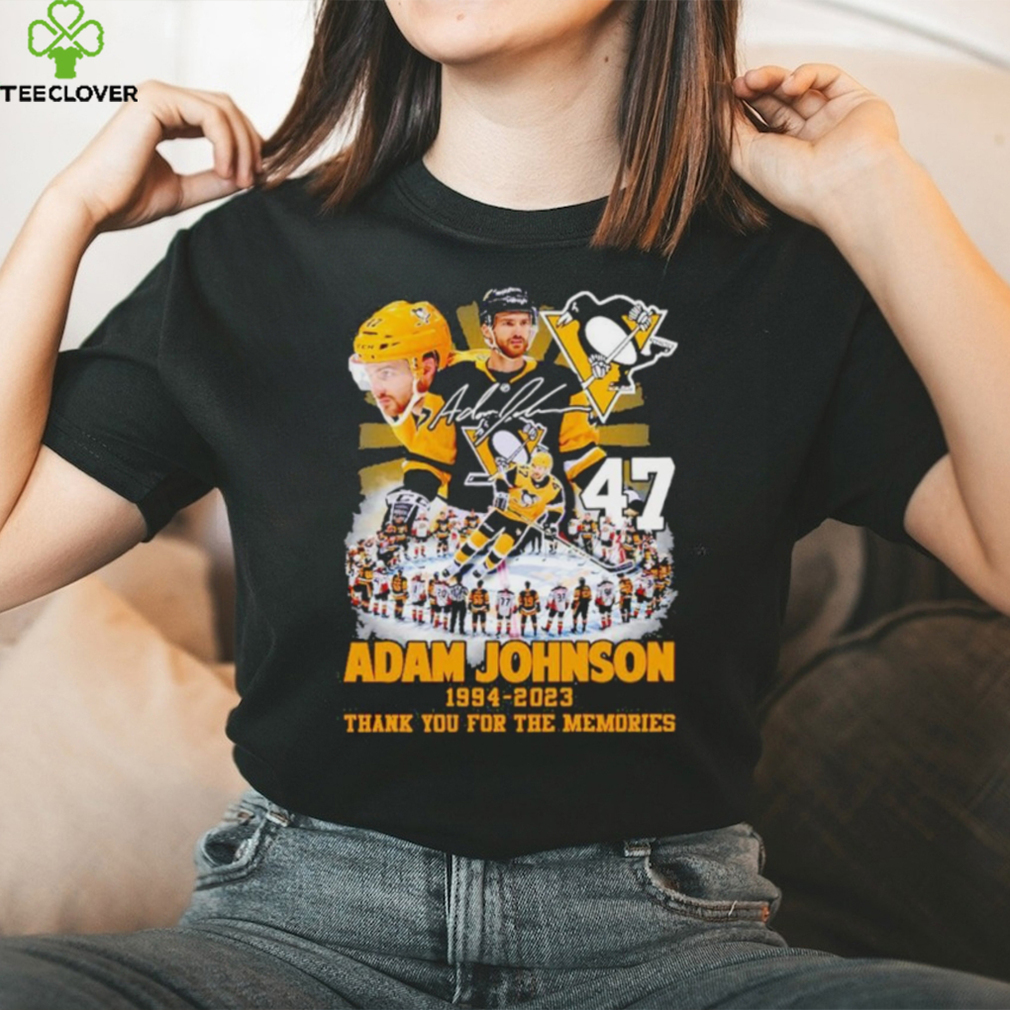 Adam Johnson 1994 2023 Pittsburgh Penguins Thank You For The Memories T Shirt Adam Johnson 1994 2023 Pittsburgh Penguins Thank You For The Memories T Shirt