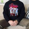 Adam Wainwright Albert Pujols and Yadier Molina St. Louis Cardinals signatures unisex T shirt