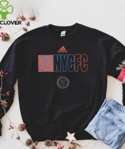 Adidas Adult New York City FC 2024 Jersey Hook Black Long Sleeve Shirt