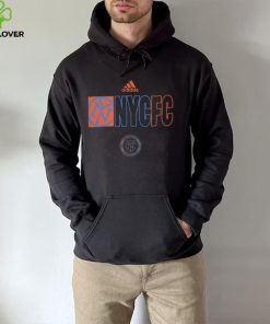 Adidas Adult New York City FC 2024 Jersey Hook Black Long Sleeve Shirt