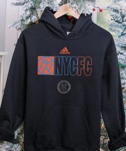 Adidas Adult New York City FC 2024 Jersey Hook Black Long Sleeve Shirt