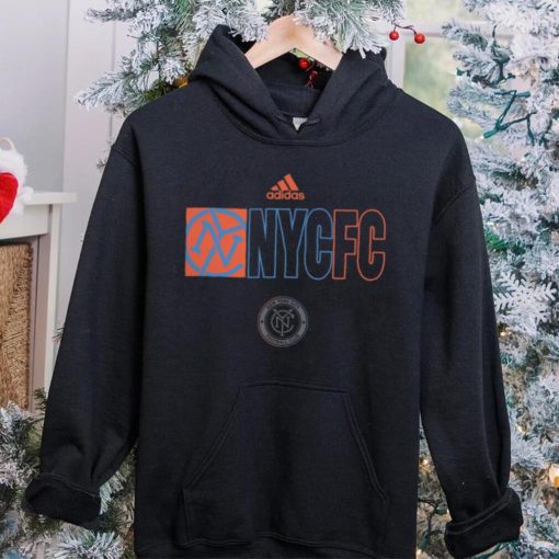 Adidas Adult New York City FC 2024 Jersey Hook Black Long Sleeve Shirt