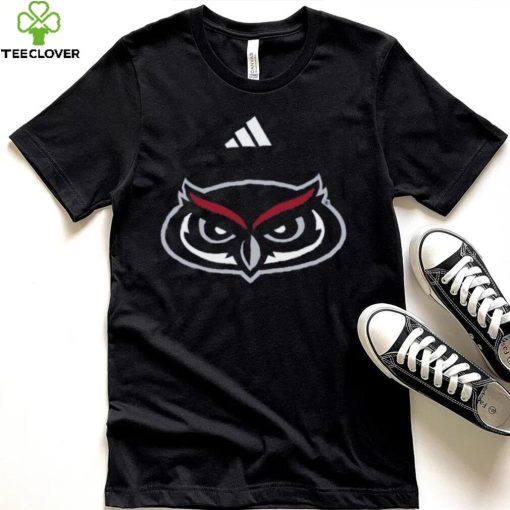 Adidas Florida Atlantic Owls Blue Fresh T Shirt