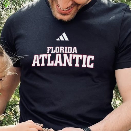 Adidas Florida Atlantic Owls Blue T Shirt