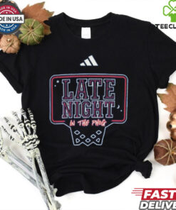 Adidas Kansas Jayhawks HOB Basketball Late Night In The Phog Short Sleeve T Shirt