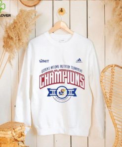 Adidas Kansas Jayhawks White 2023 Women’s Basketball Nit Champions Shirt 3 Adidas Kansas Jayhawks White 2023 Women’s Basketball Nit Champions Shirt