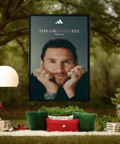 Adidas Lionel Messi The Greightest 8 Ballon D’Or Winner Home Decor Poster Canvas