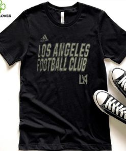 Adidas Los Angeles FC 2023 Creator Black T Shirt 2 Adidas Los Angeles FC 2023 Creator Black T Shirt