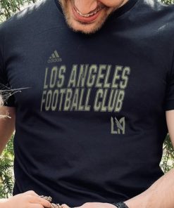 Adidas Los Angeles FC 2023 Creator Black T Shirt 4 Adidas Los Angeles FC 2023 Creator Black T Shirt