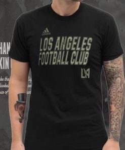 Adidas Los Angeles FC 2023 Creator Black T Shirt 6 Adidas Los Angeles FC 2023 Creator Black T Shirt
