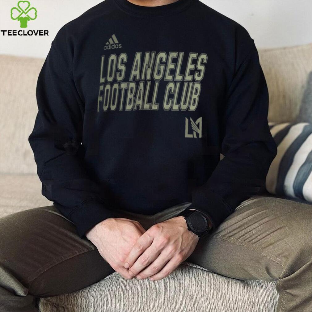 Adidas Los Angeles FC 2023 Creator Black T Shirt Adidas Los Angeles FC 2023 Creator Black T Shirt