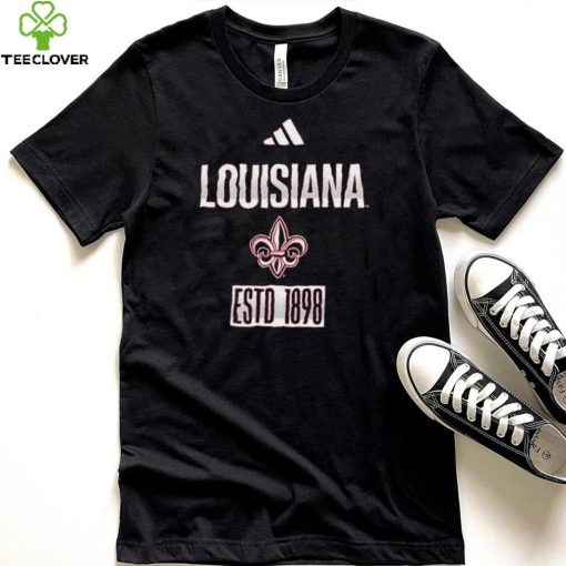 Adidas Louisiana Lafayette Ragin’ Cajuns Red Amplifier T Shirts