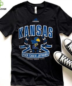 Adidas Men's Kansas Jayhawks Black Class Dismissed T Shirt
