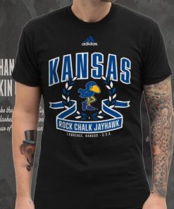 Adidas Men's Kansas Jayhawks Black Class Dismissed T Shirt 6 Adidas Men's Kansas Jayhawks Black Class Dismissed T Shirt