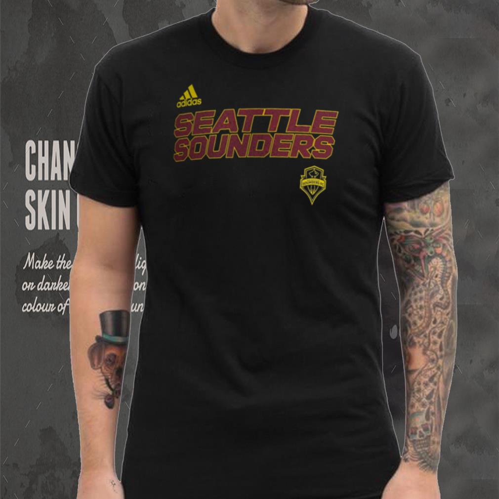 Adidas Seattle Sounders 2023 Creator Black T Shirt Adidas Seattle Sounders 2023 Creator Black T Shirt