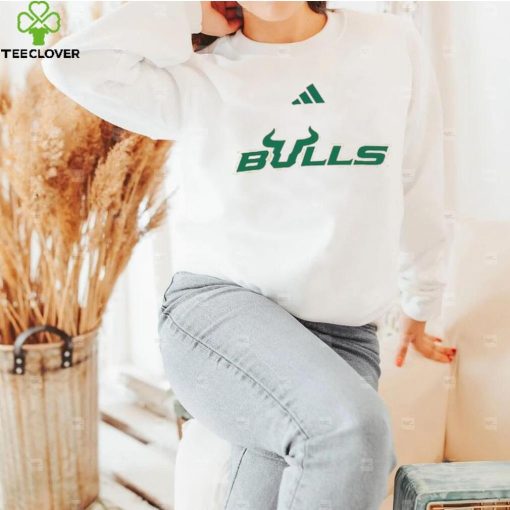 Adidas South Florida Bulls White Shirt