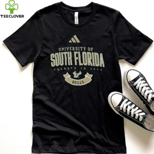 Adidas South Florida Bulls Women’s Green Sideline Fresh T Shirt