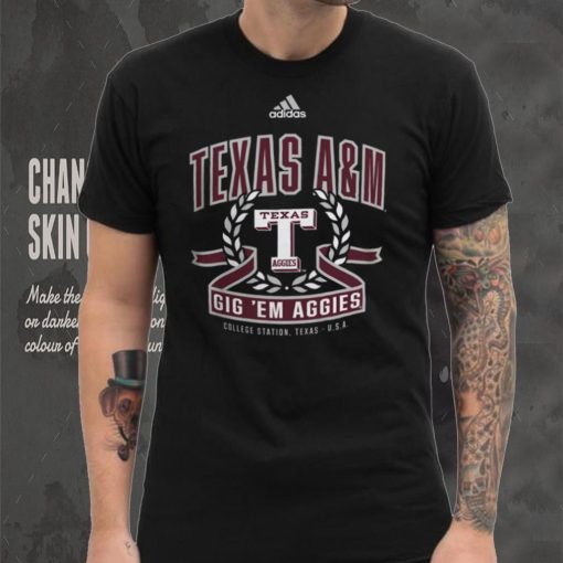 Adidas Texas A&M Aggies Black Class Dismissed T Shirt