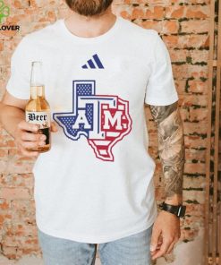 Adidas Texas A&M Aggies White Flag T Shirt 3 Adidas Texas A&M Aggies White Flag T Shirt