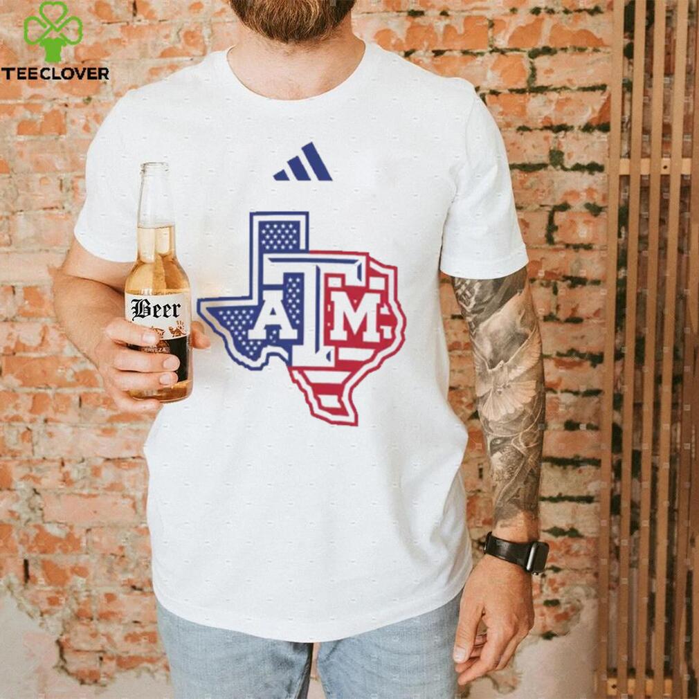 Adidas Texas A&M Aggies White Flag T Shirt Adidas Texas A&M Aggies White Flag T Shirt