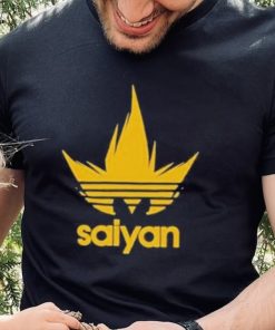 Adidas logo x saigan dragon ball z hair shirt