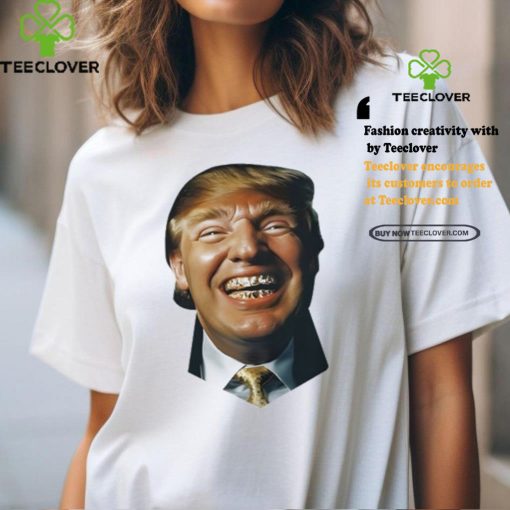 Adin Ross Trump Grill Teeth Tee shirt
